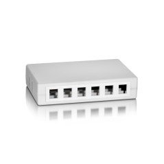 Equip 12-Port Keystone Jack Surface – 125460